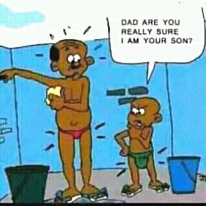 When you finally realize you were probably adopted