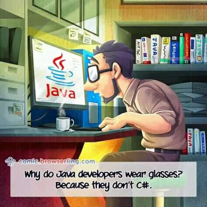 What's it with people and comparing these two languages...Java didn't ask to be a derivative of c#
